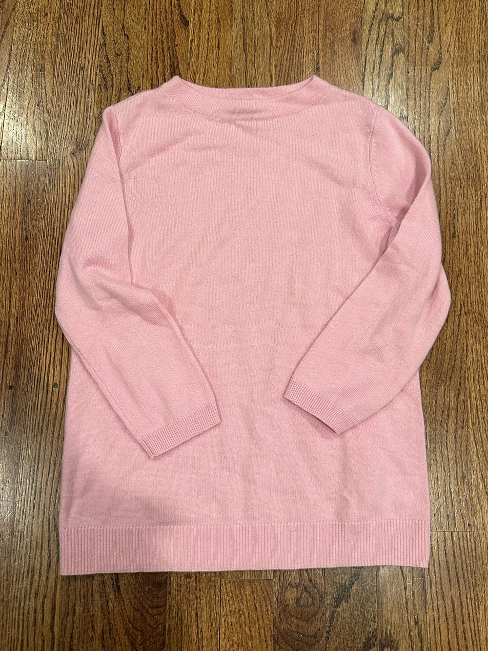 Talbots Cashmere Sweater - Pink Crewneck - Size S